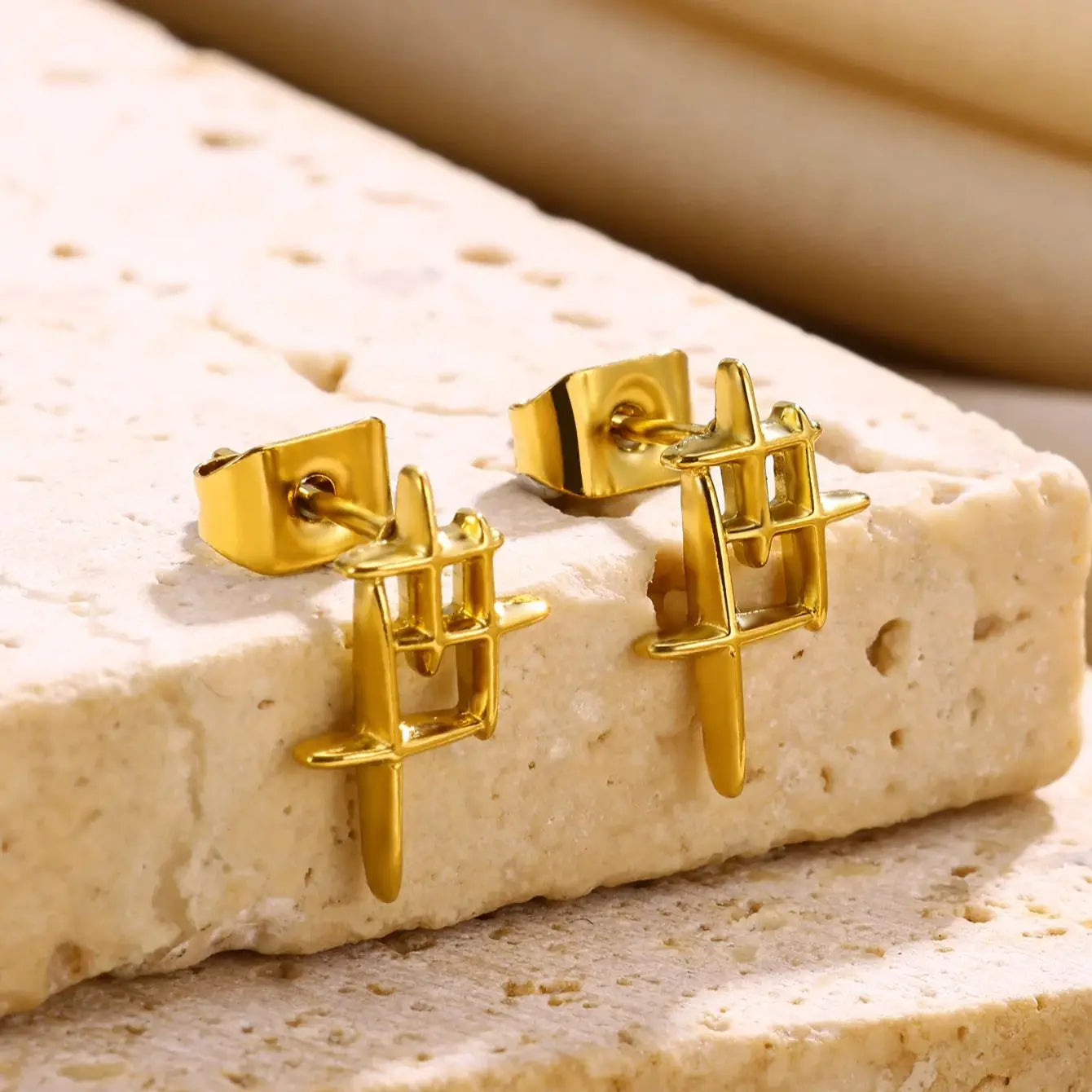 Star Stud Earrings