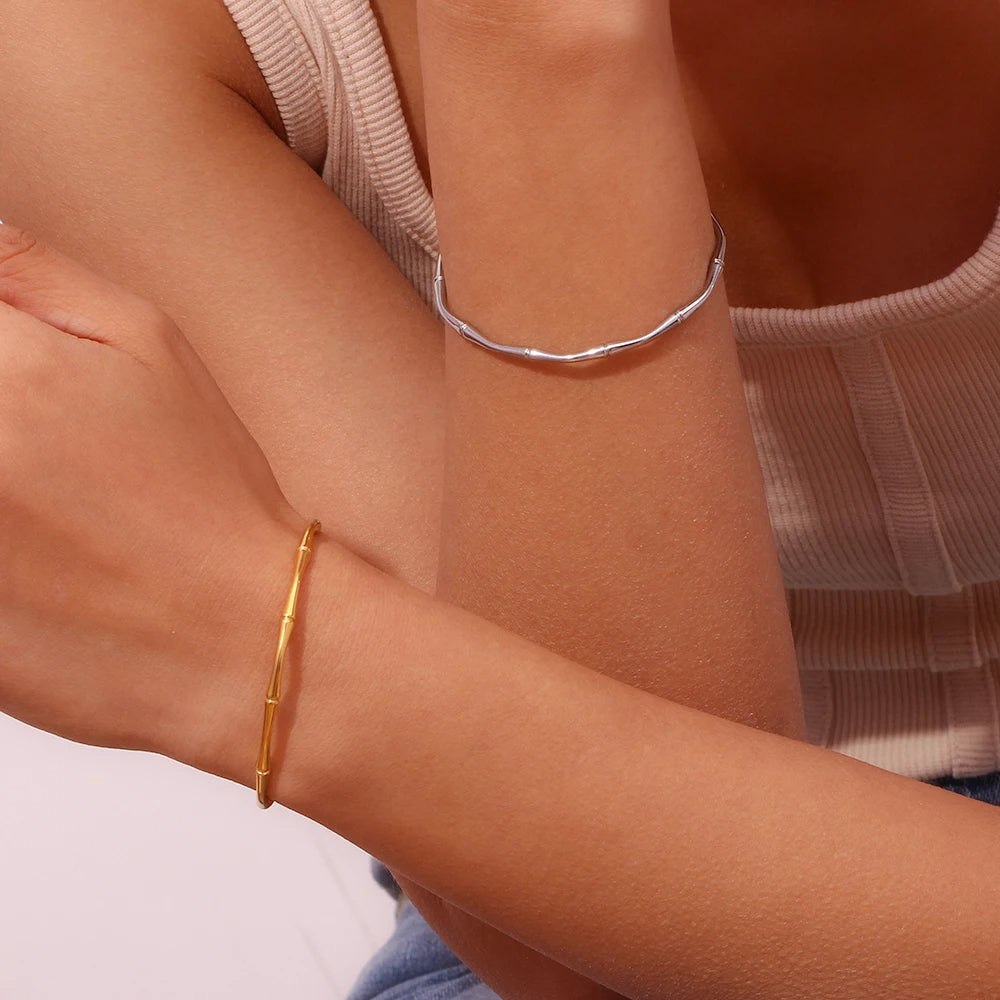 Bamboo Cuff Bracelet