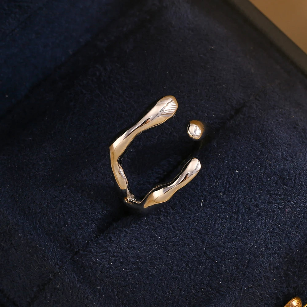 Irregular Lines Ring