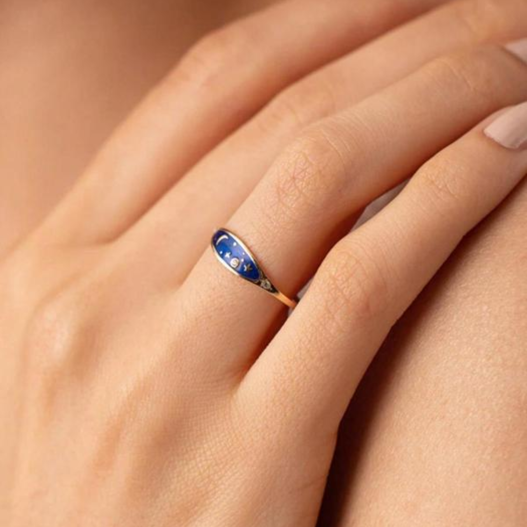 Star & Moon Twilight Ring