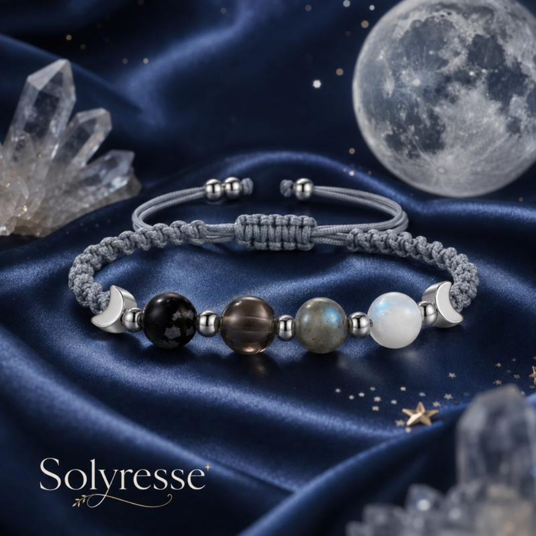 Adjustable Crystal Beads Bracelet