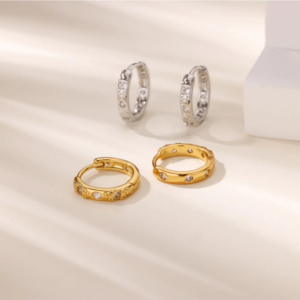 Simple Hoop Earrings