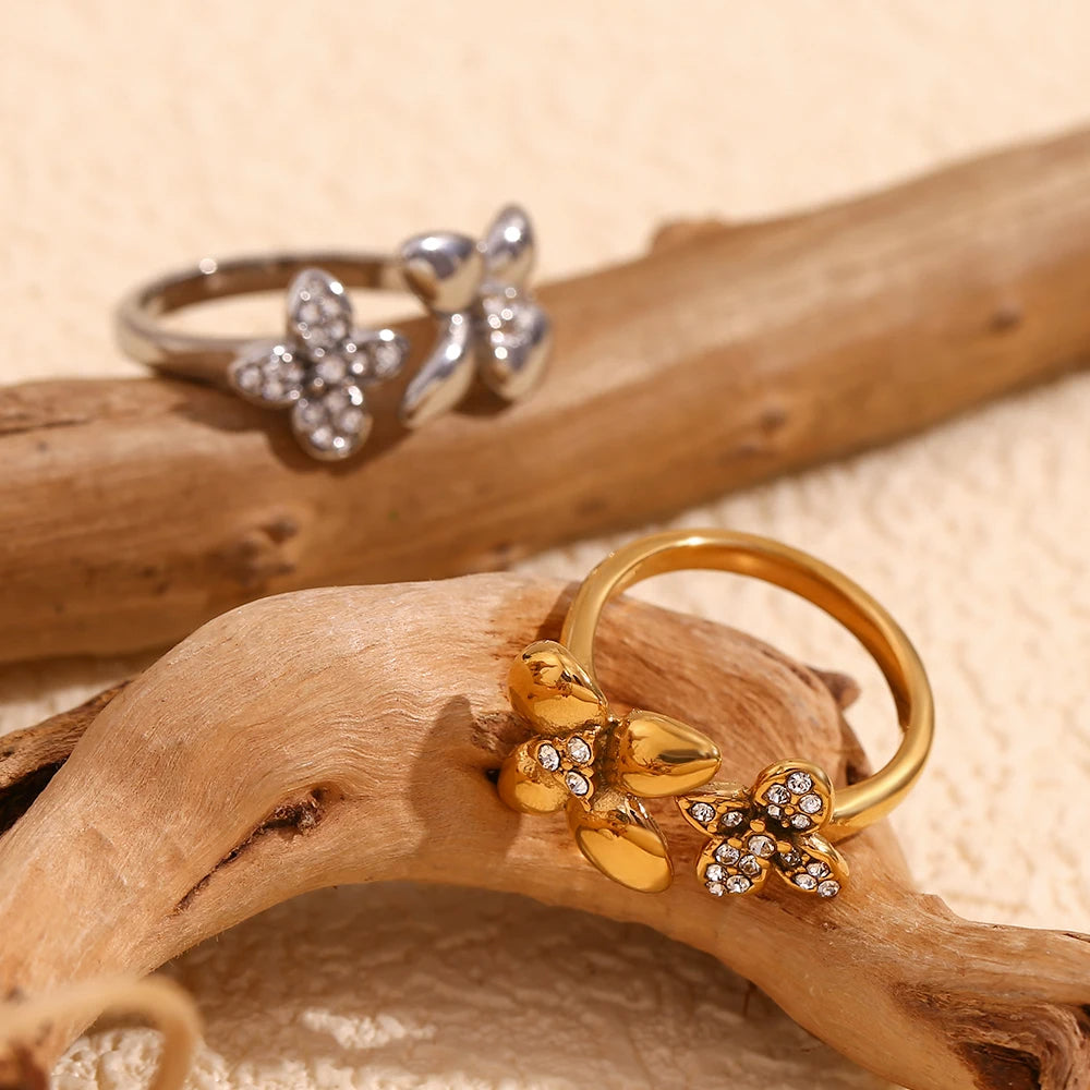 Double Flower Ring