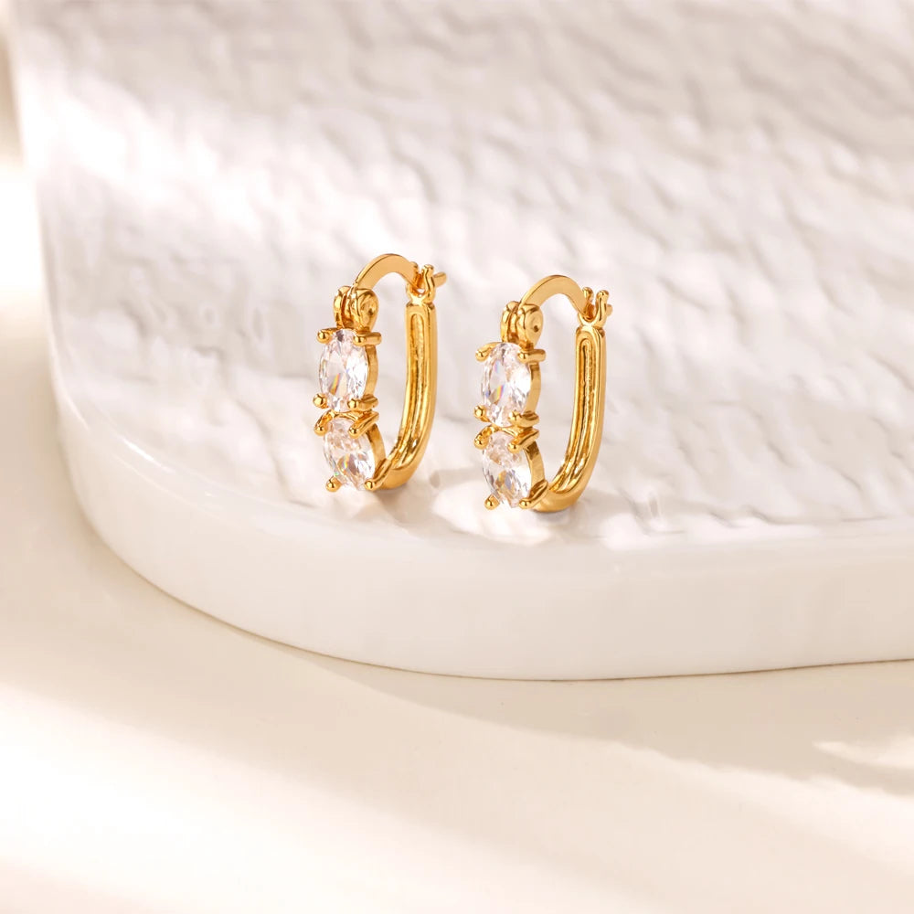 Dainty Zirconia Earrings