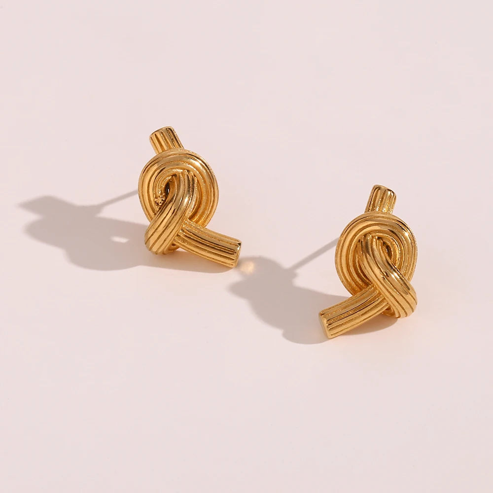 Knot Stud Earrings