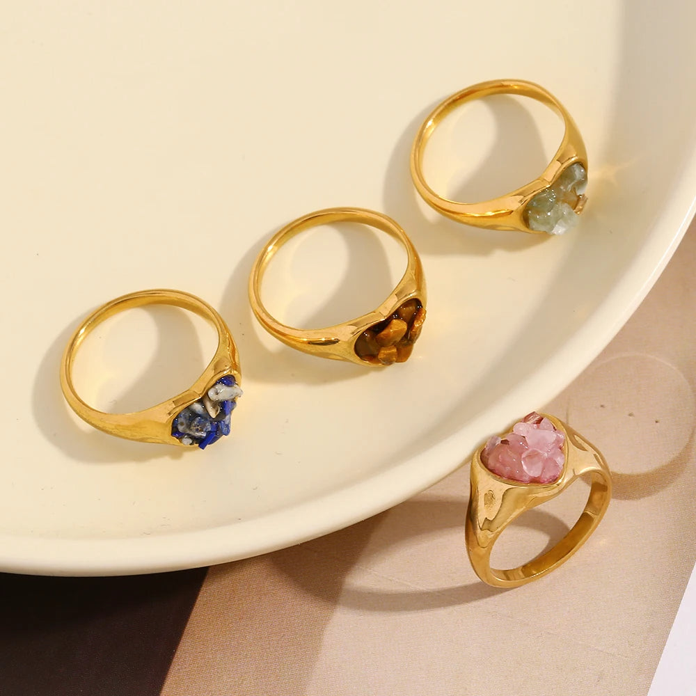 Broken Stone Ring