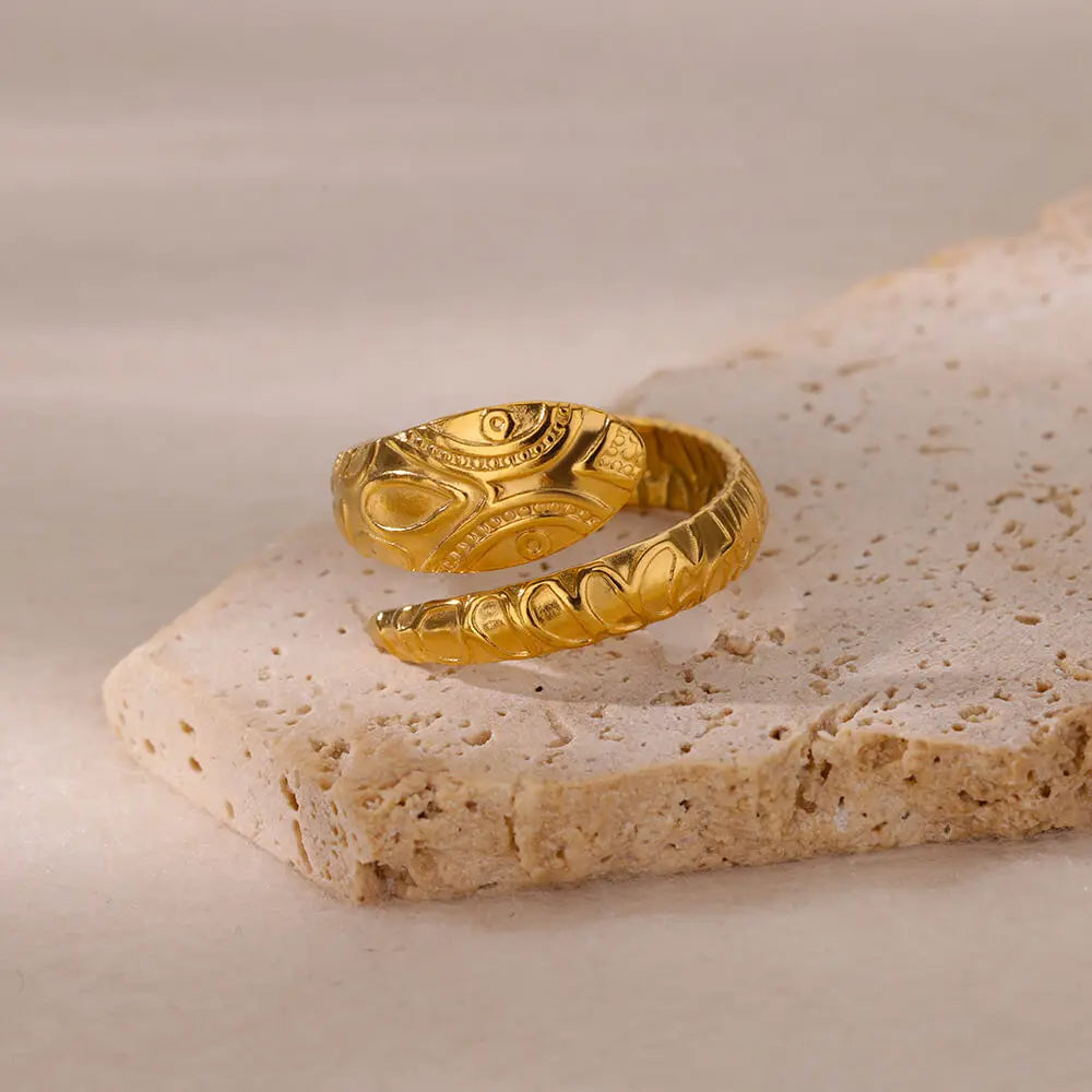 Chunky Textured Ring