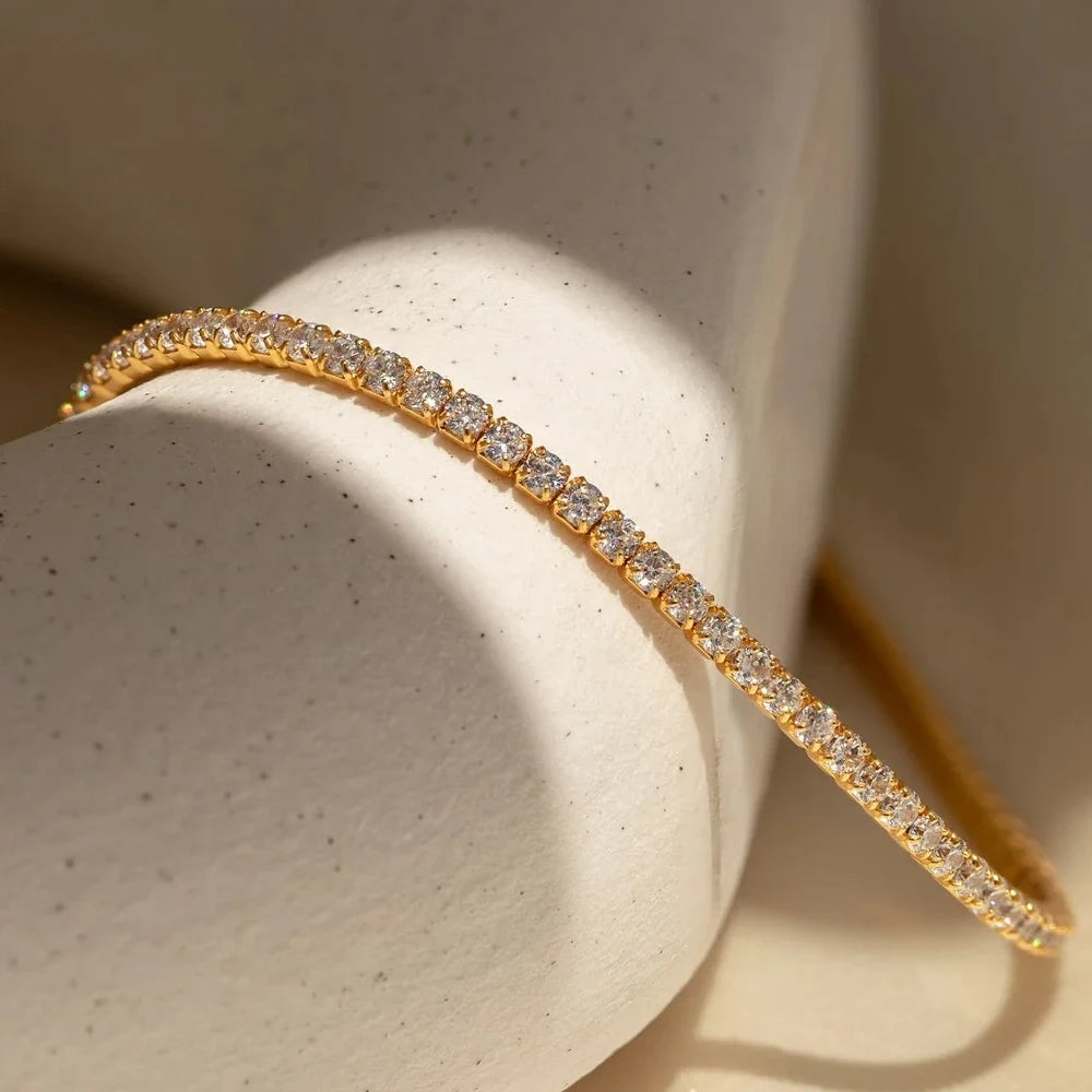 Zirconia Tennis Bracelet