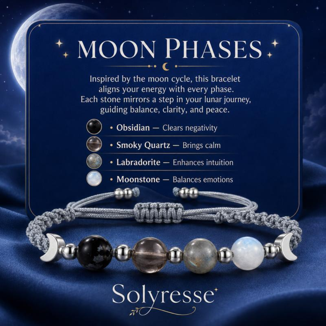 Adjustable Crystal Beads Bracelet