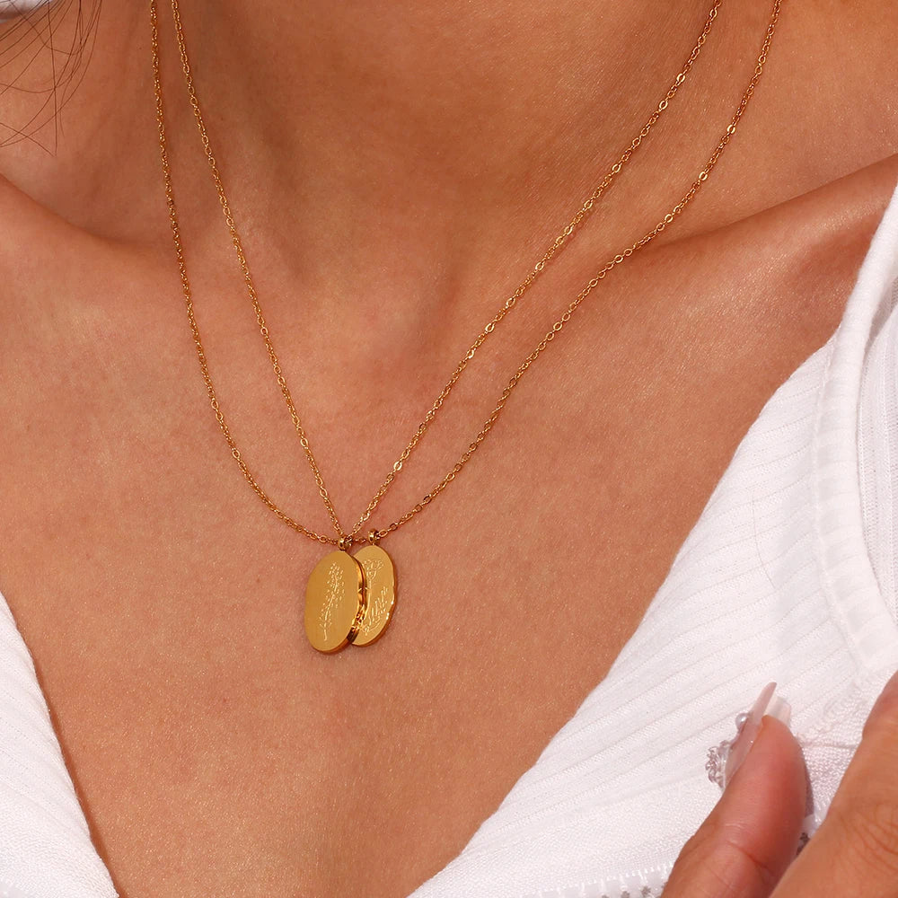 Personality Flower Necklace