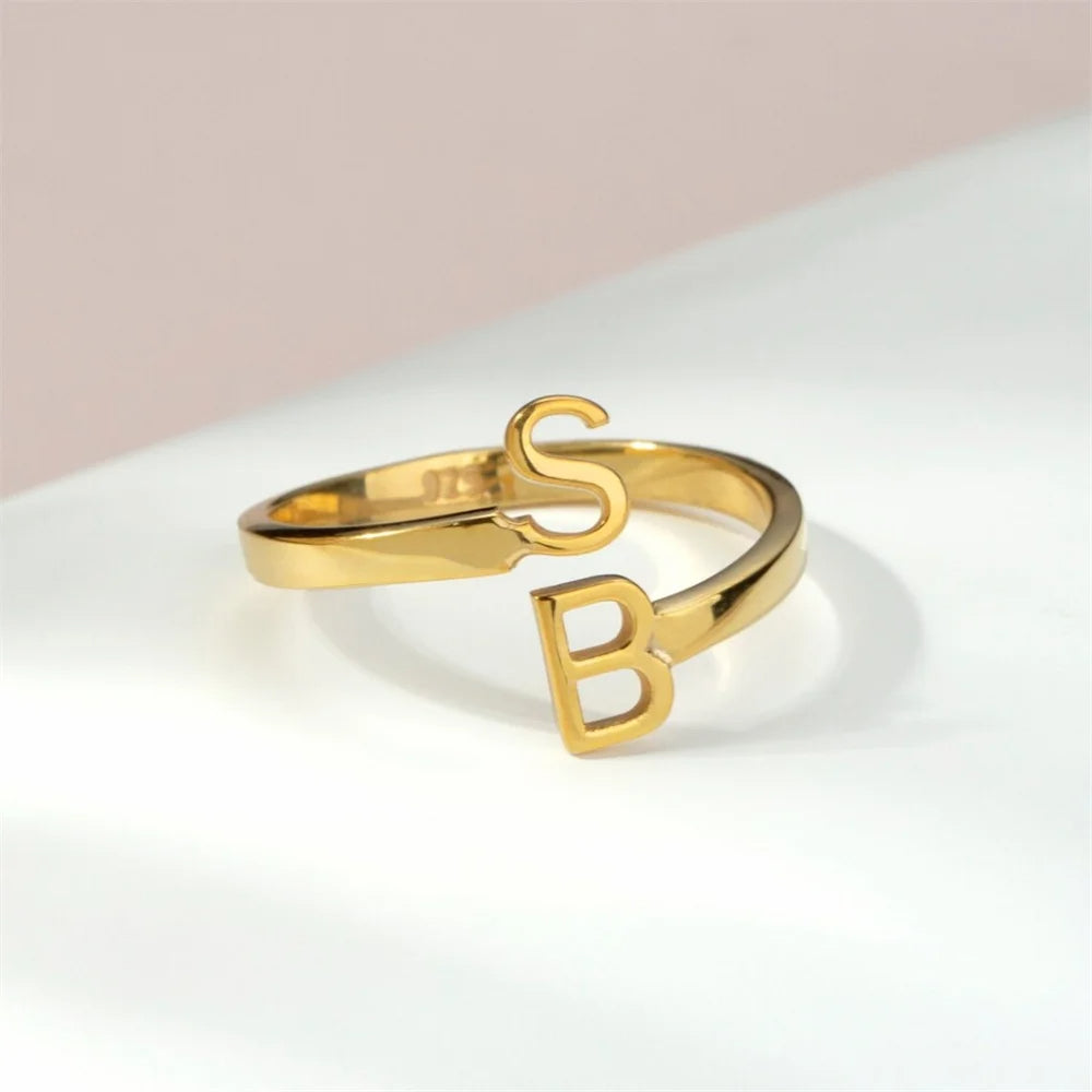 Custom Initials Ring