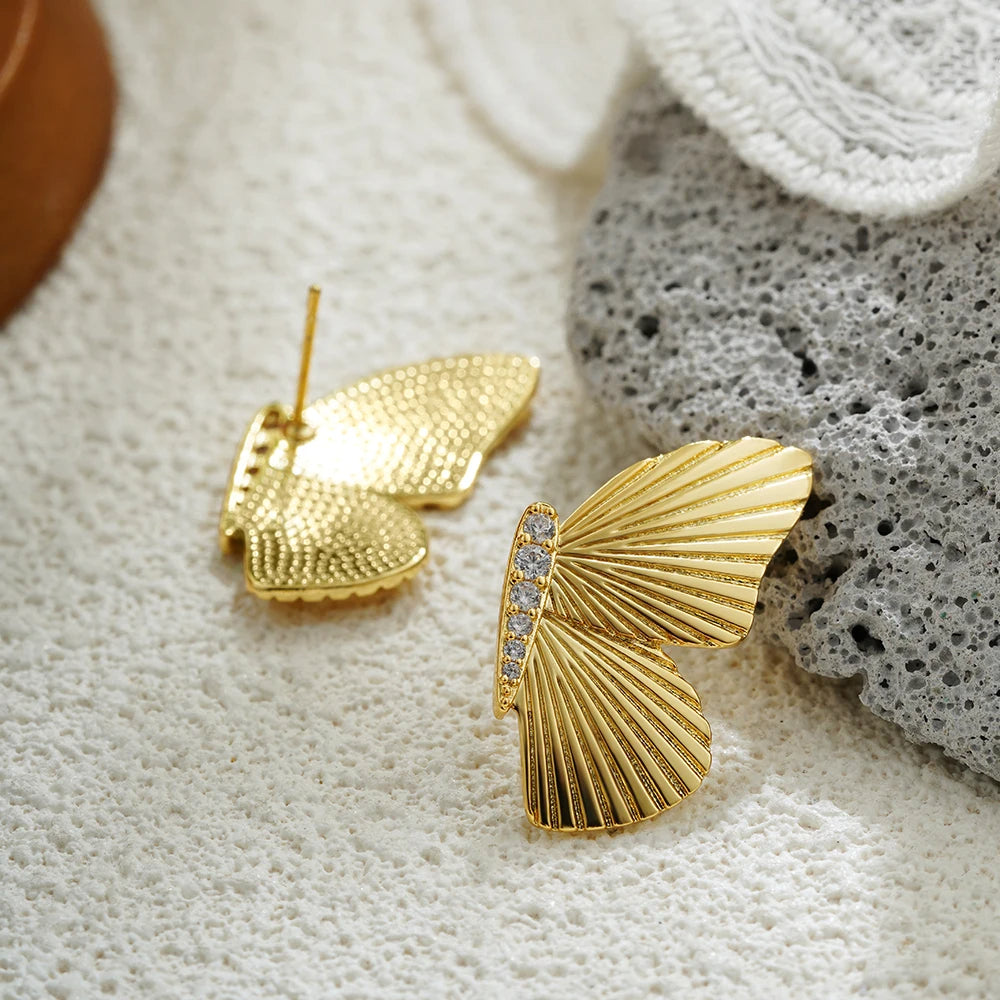 Butterfly Stud Earrings