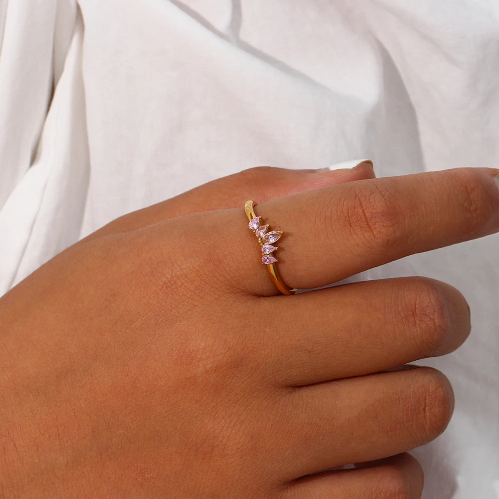 Dainty Zirconia Ring