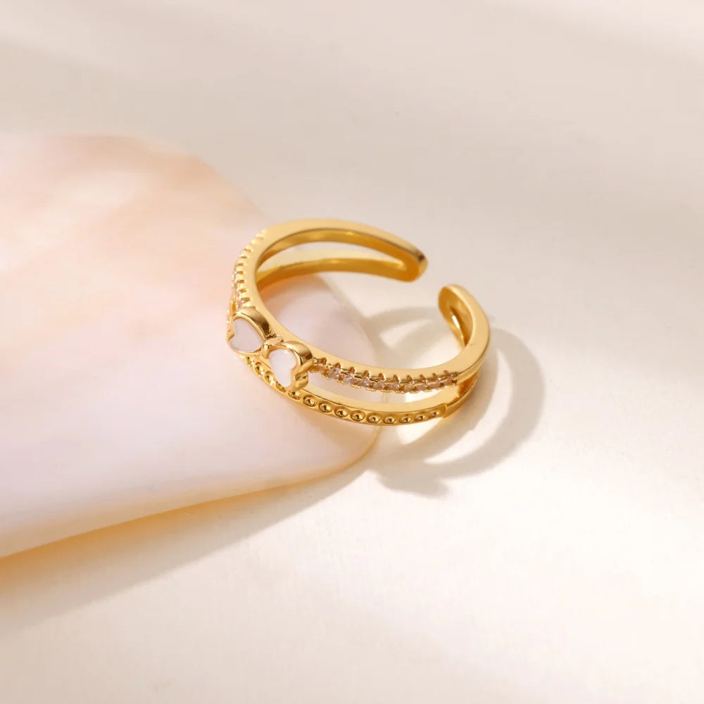 Bowknot Zirconia Ring