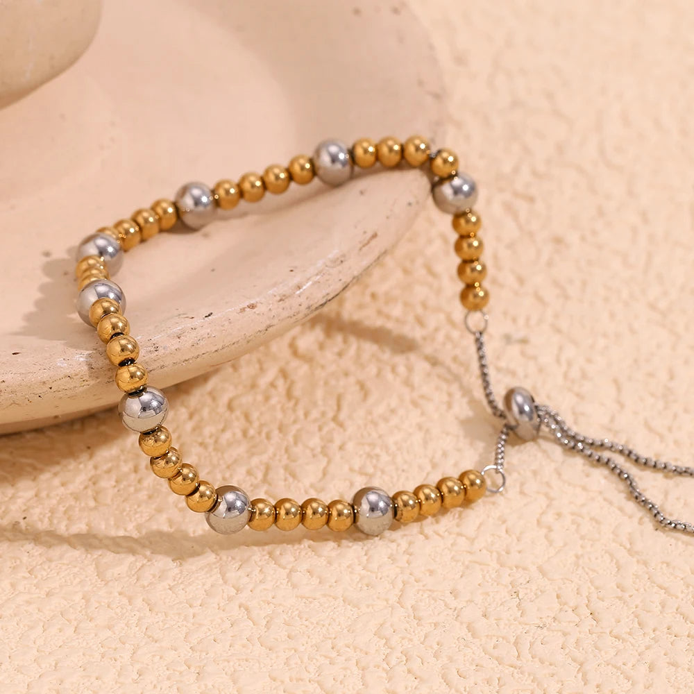 Double Color Beaded Bracelet