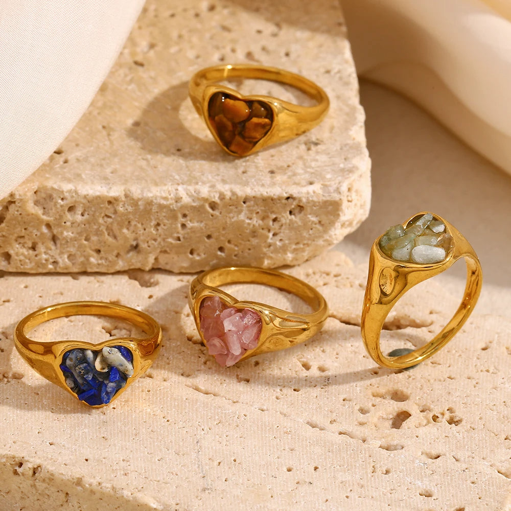 Broken Stone Ring