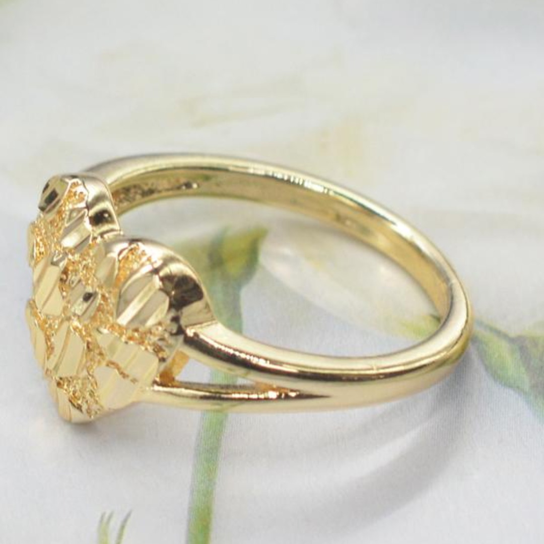 Heart Nugget Ring