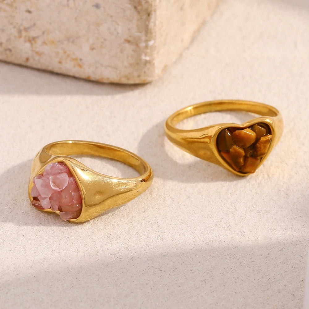 Broken Stone Ring