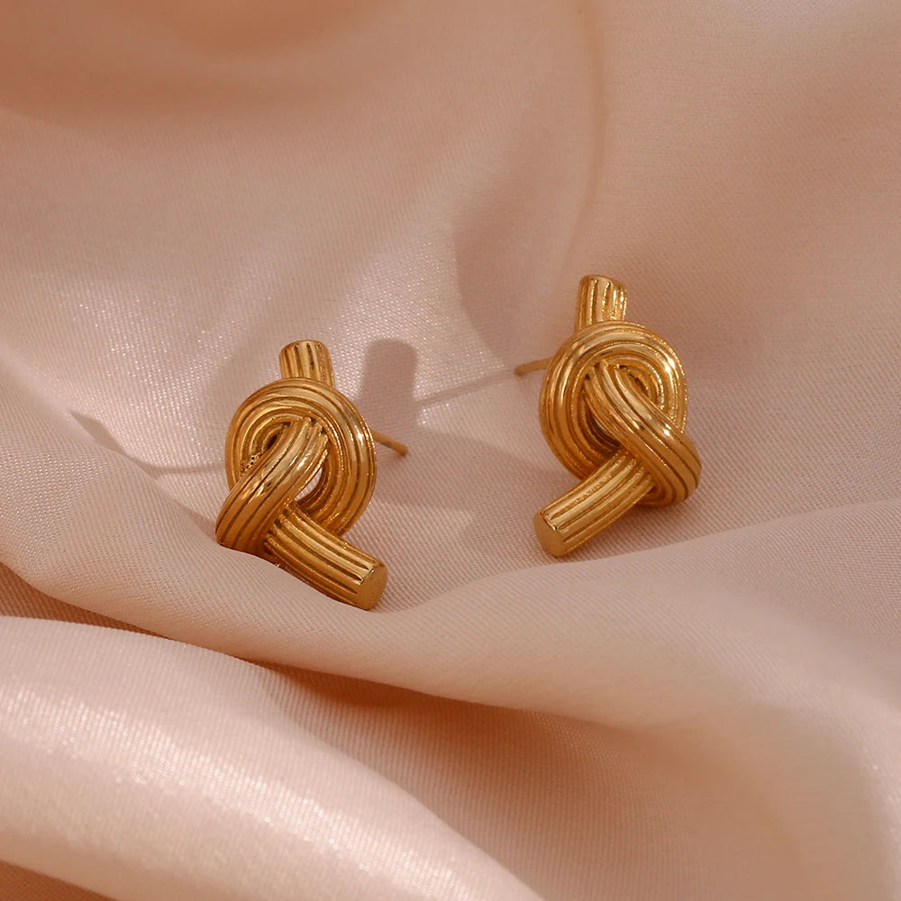 Knot Stud Earrings