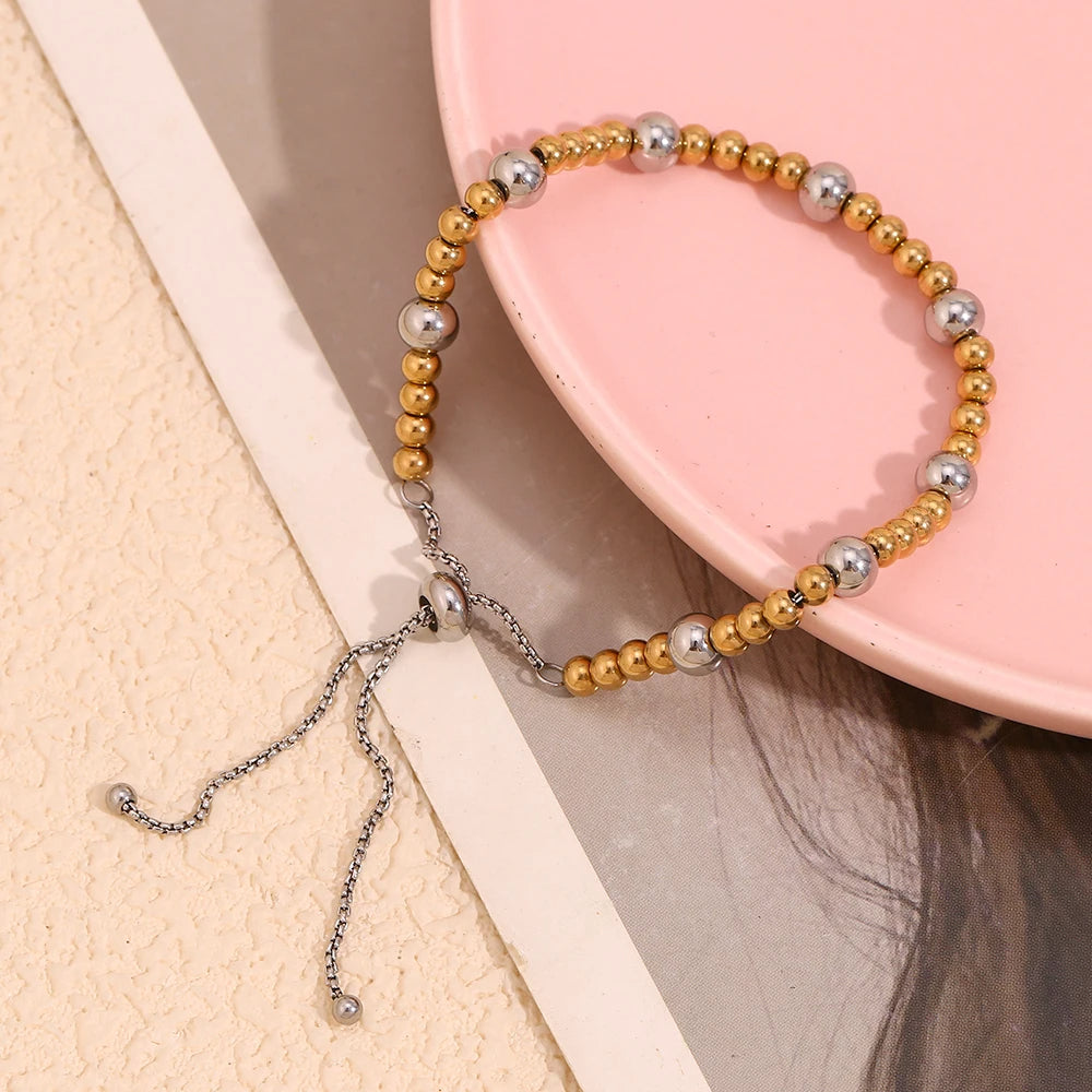 Double Color Beaded Bracelet