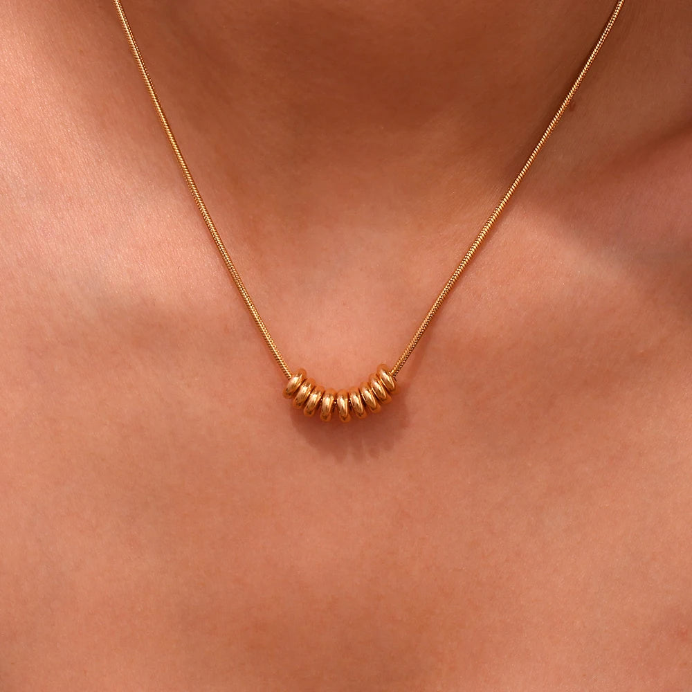 Dainty Beaded Necklace