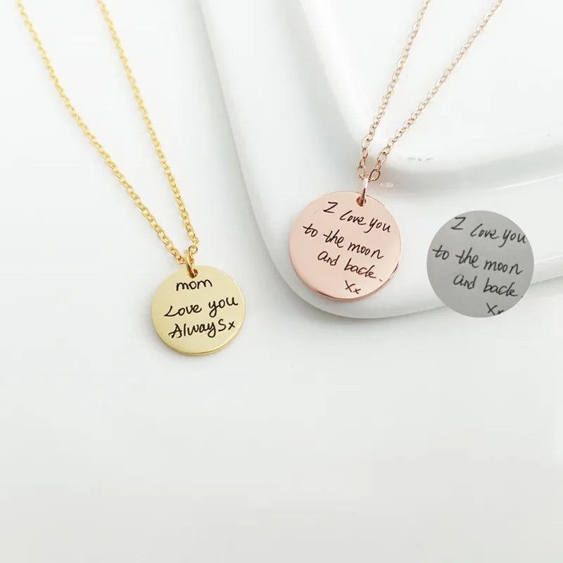 Custom Engraved Name Necklace