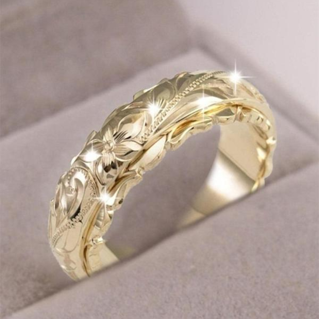 Elegant Flower Ring