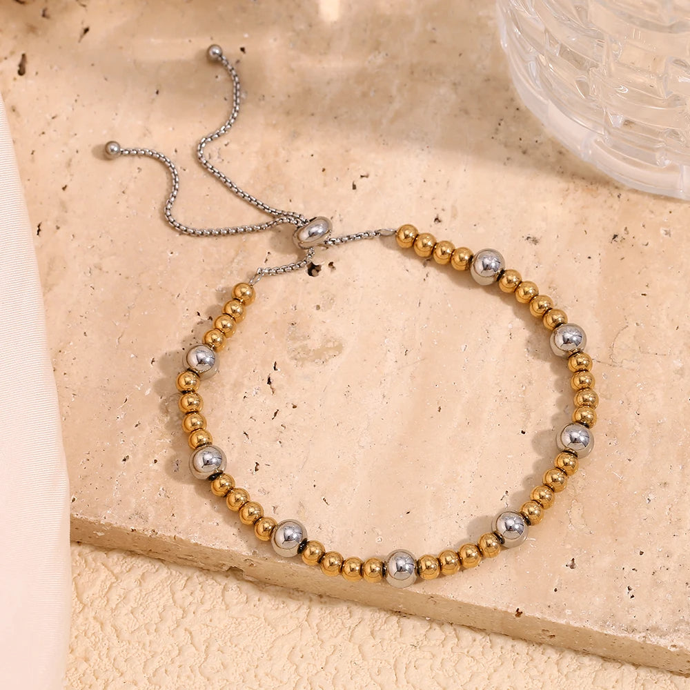 Double Color Beaded Bracelet