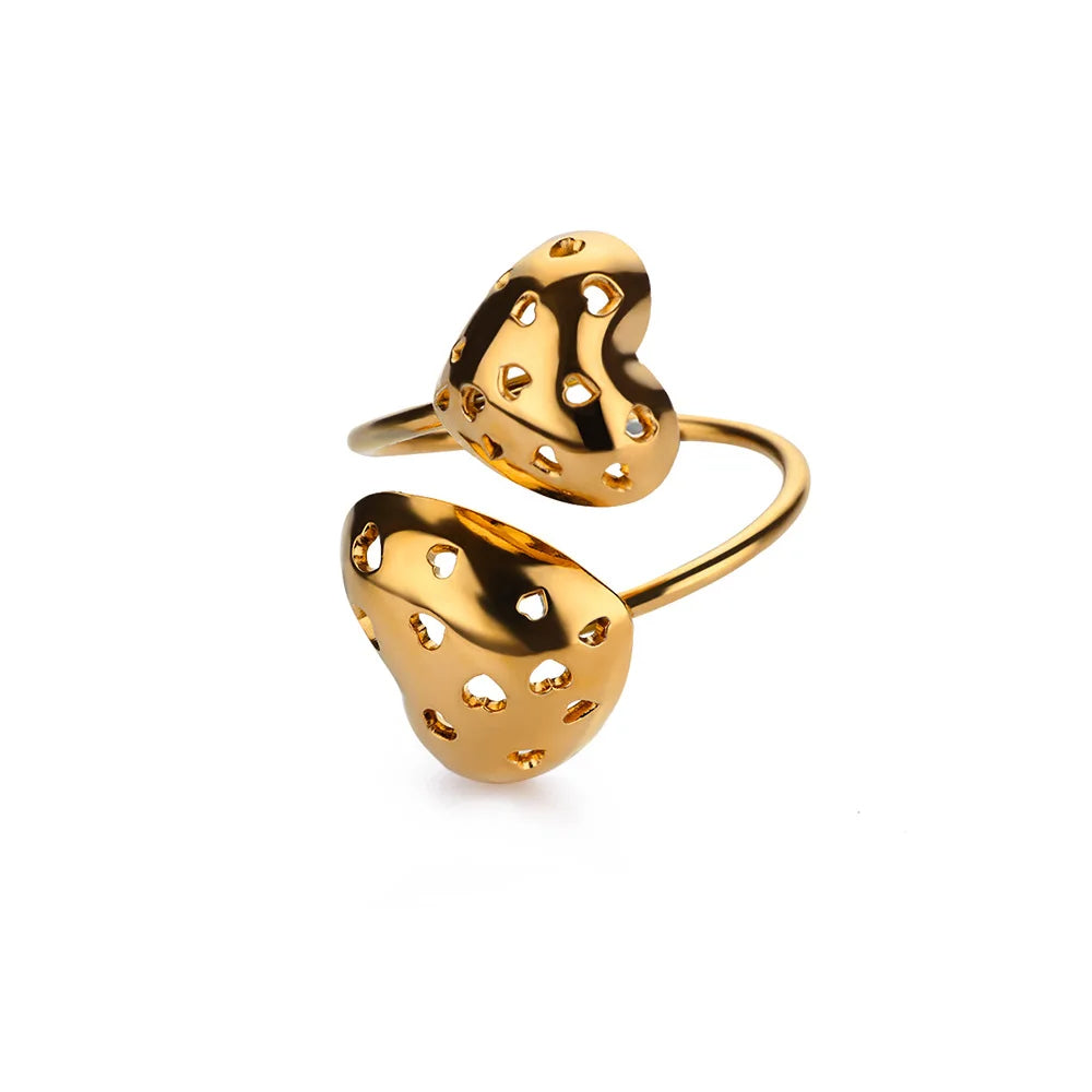 Chunky Heart Ring