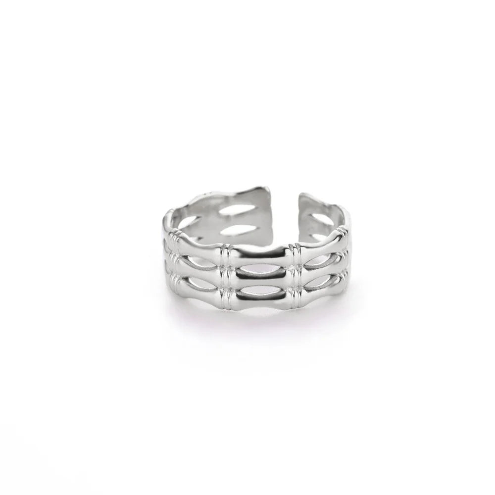 Hollow Open Ring