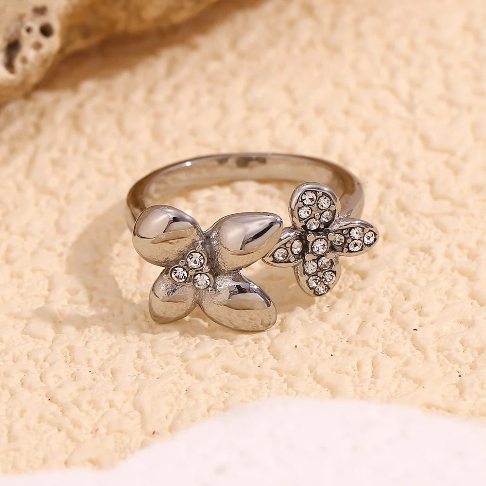 Double Flower Ring