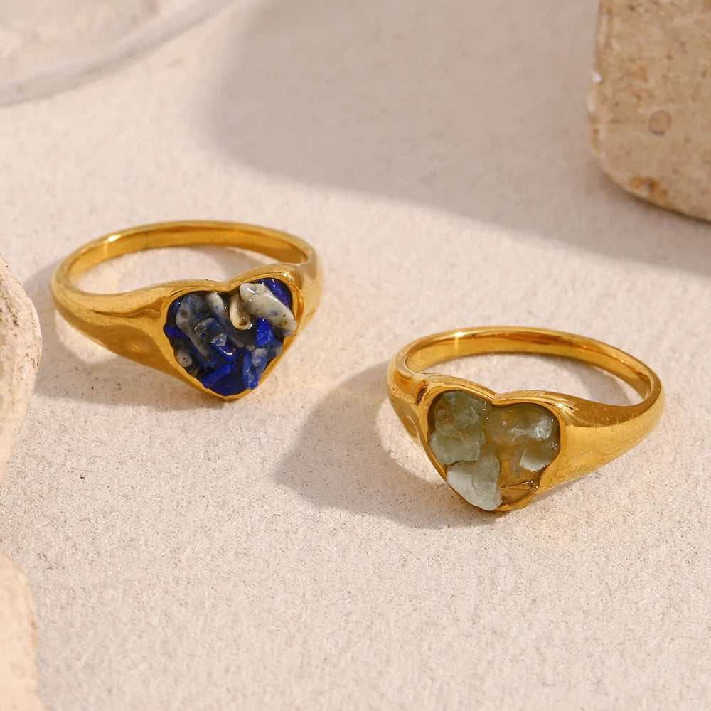 Broken Stone Ring