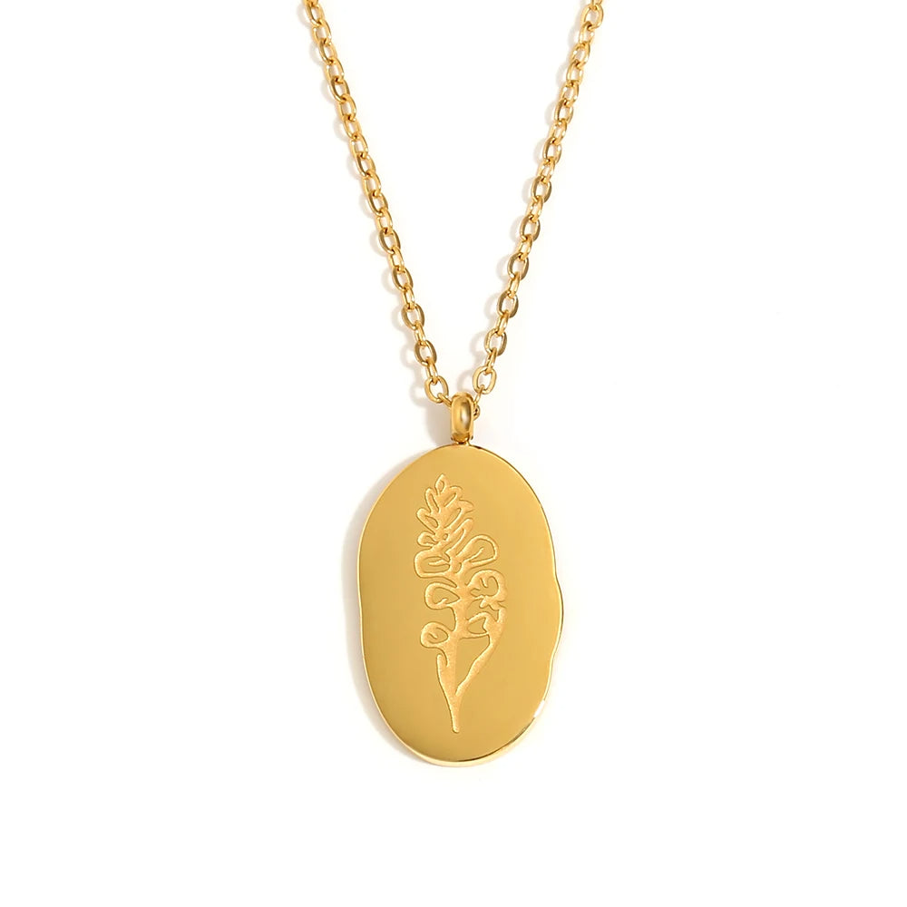 Personality Flower Necklace