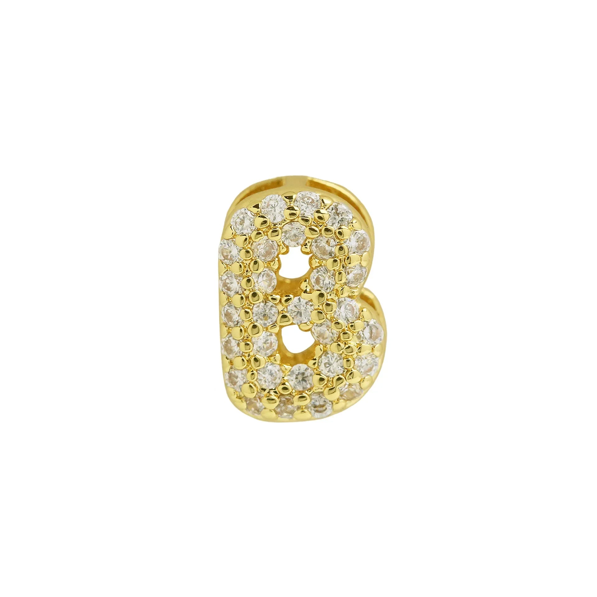 Birthstone Heart Initial Necklace