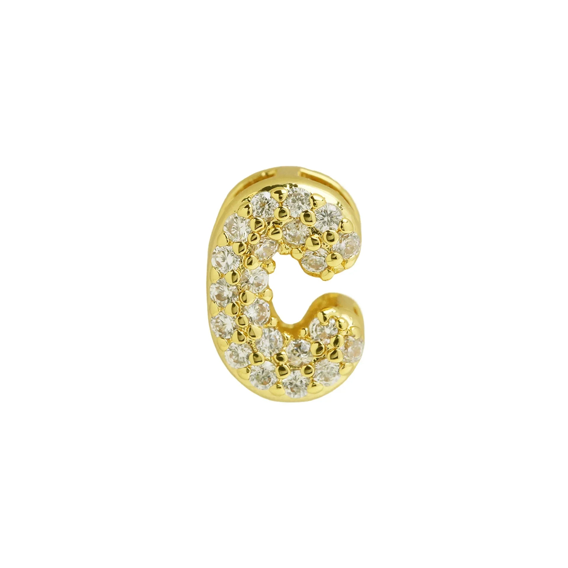 Birthstone Heart Initial Necklace