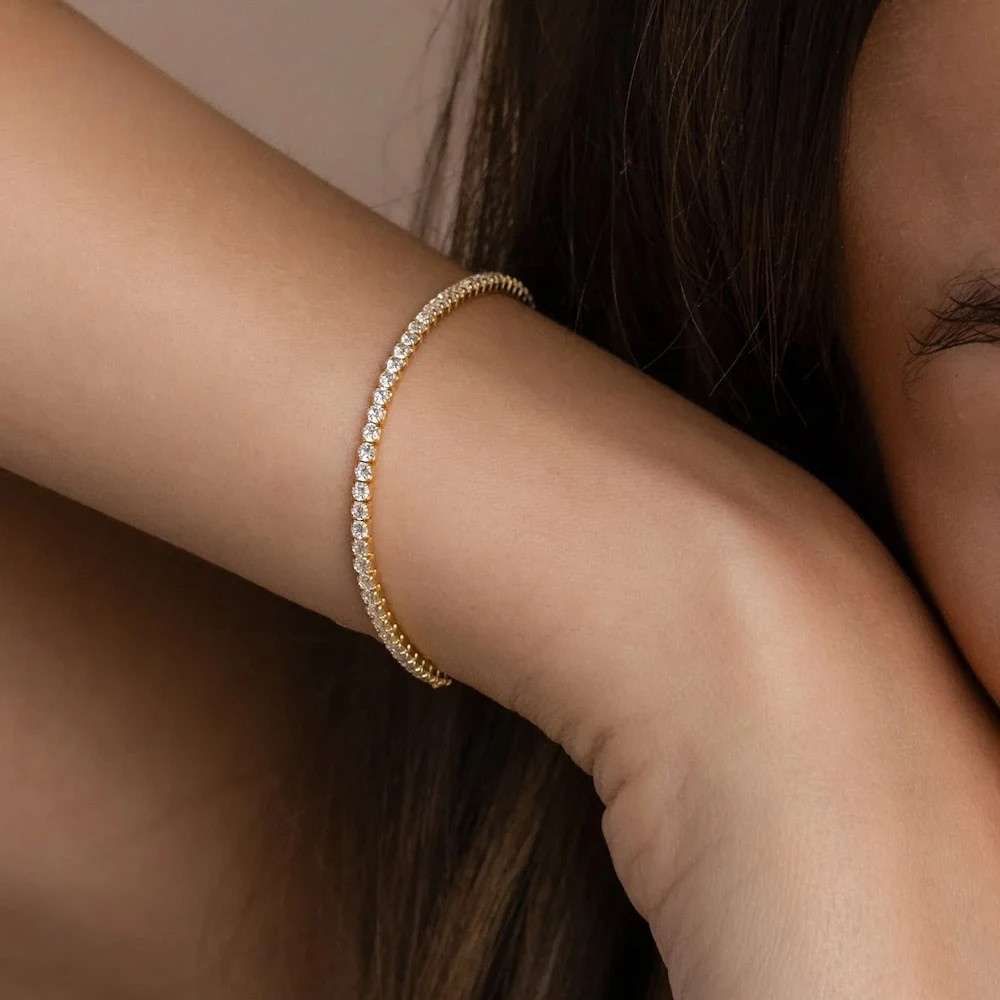Zirconia Tennis Bracelet