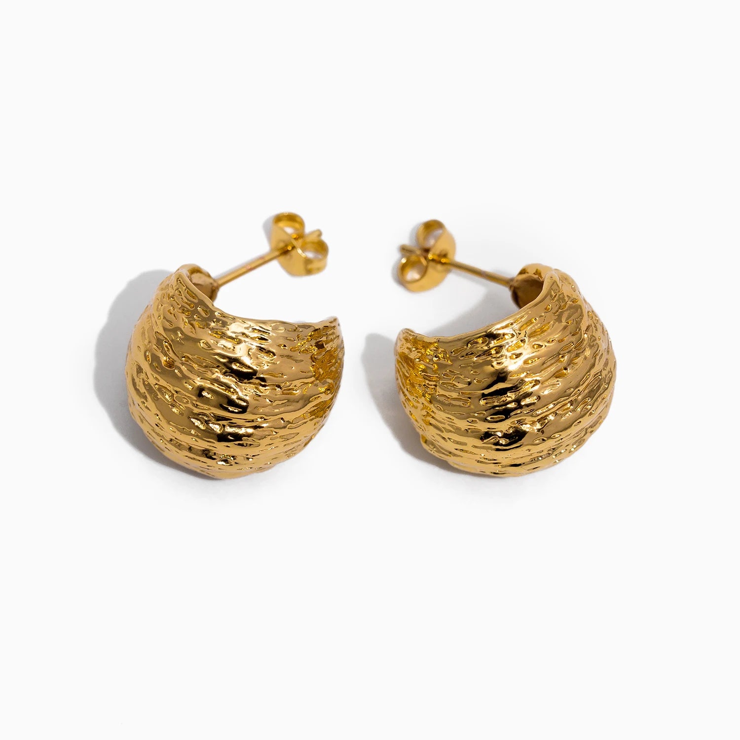 Hemispherical Geometric Earrings