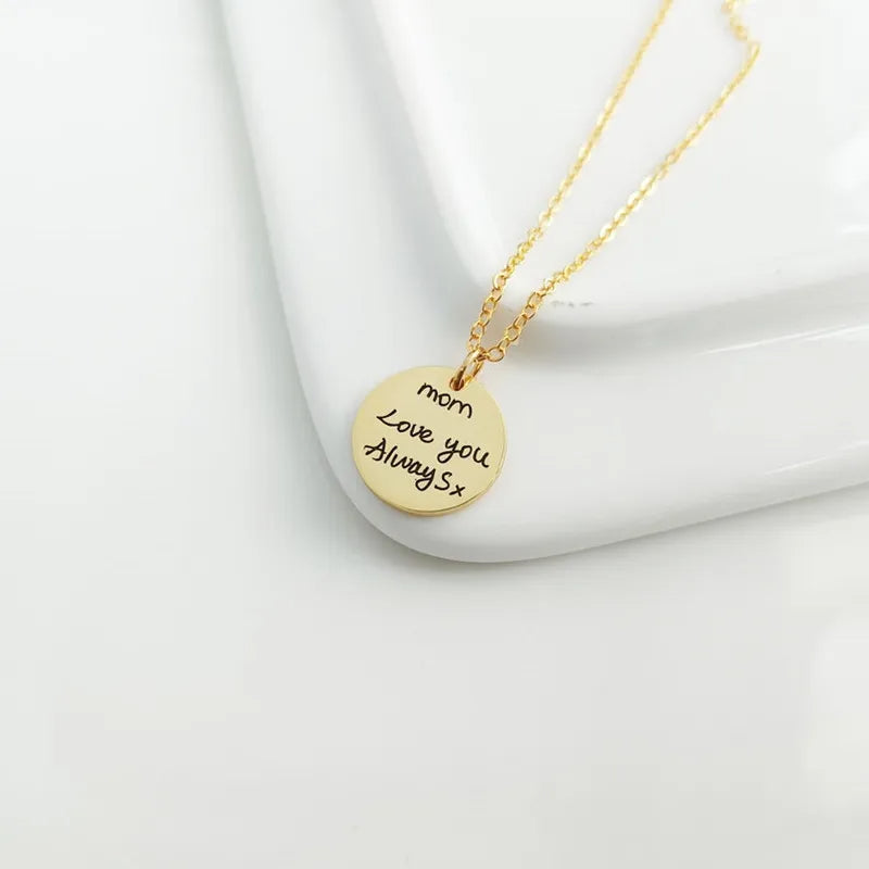 Custom Engraved Name Necklace