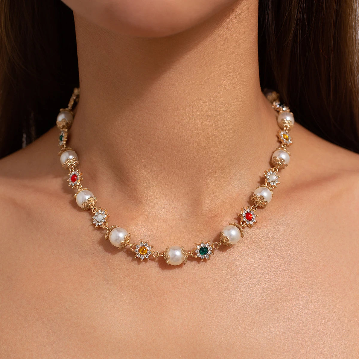Pearl Beads Necklace
