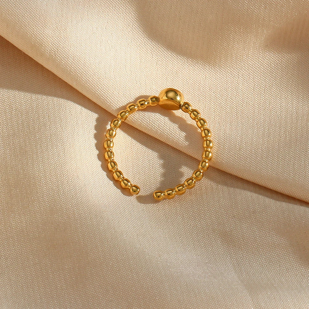 Beaded Crystal Ring