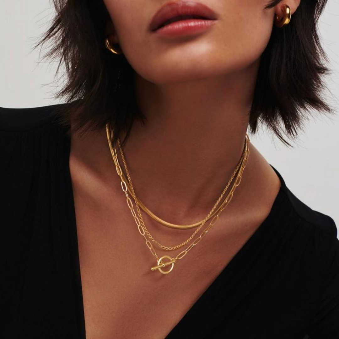 Layered Toggle Necklace