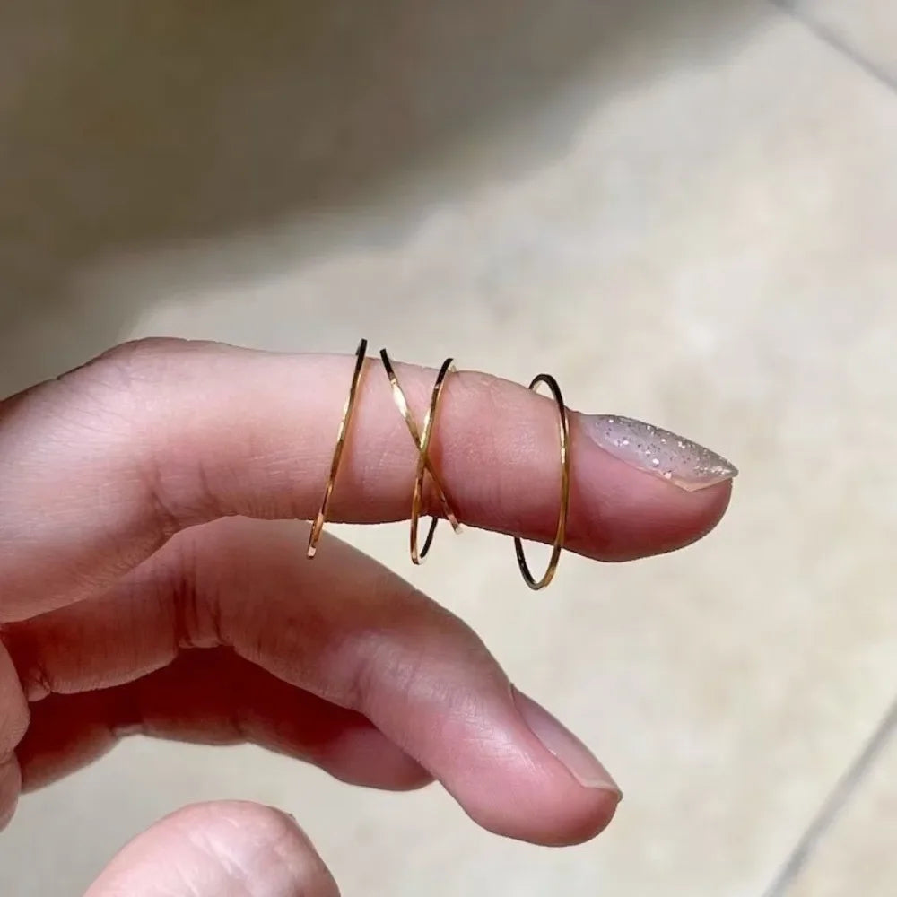 5 PCS Dainty Gold Ring