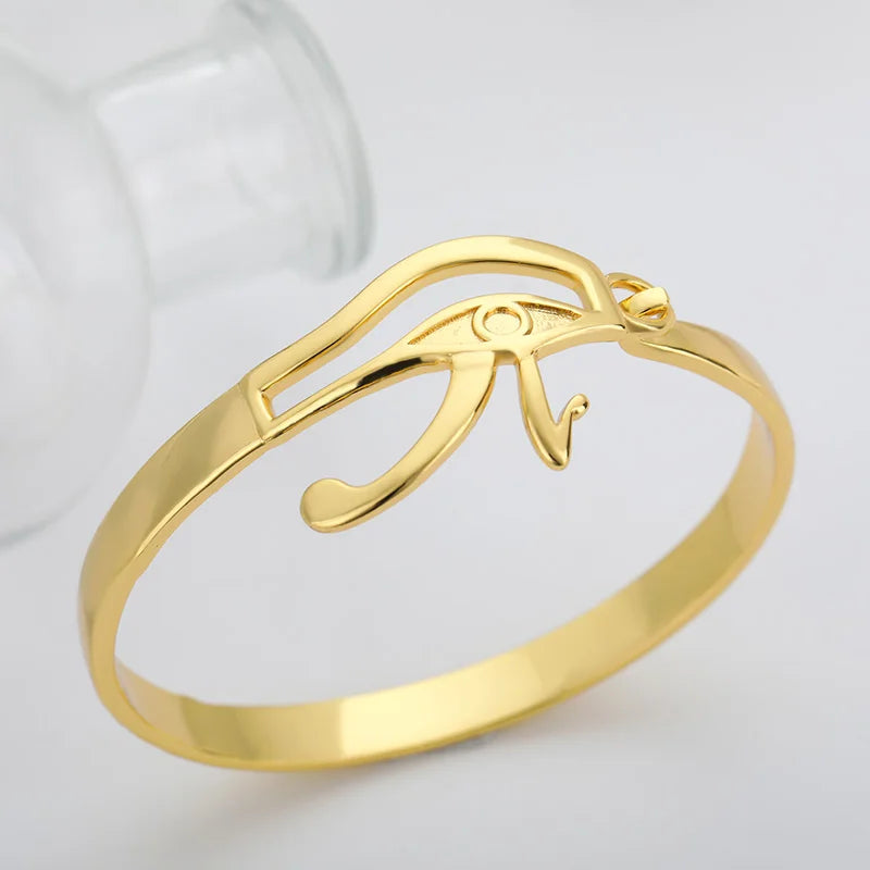 4 PCS Africa & Ankh Bracelet Set