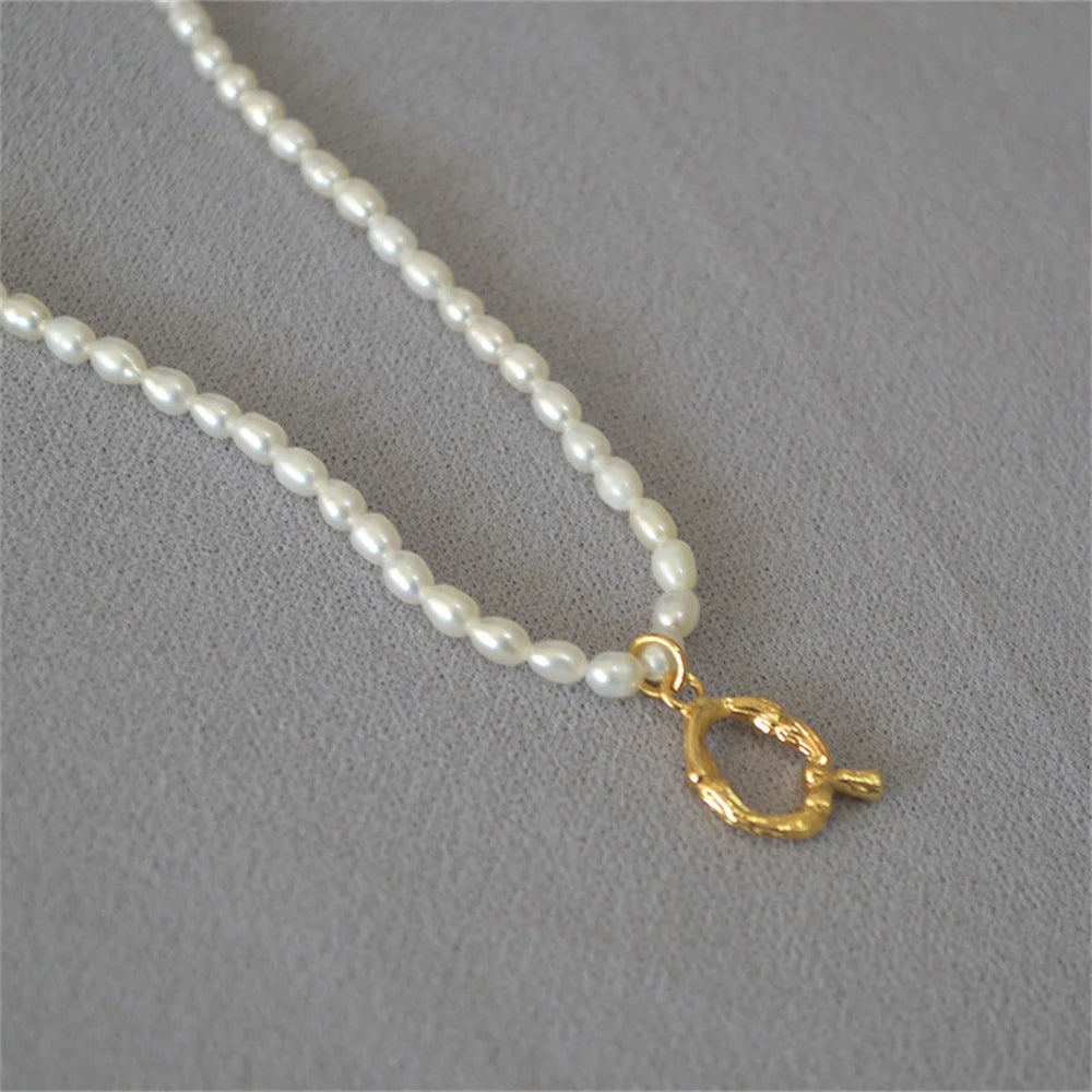 Initial Pearl Necklace