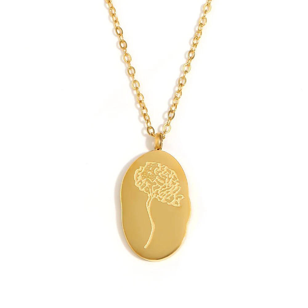 Personality Flower Necklace
