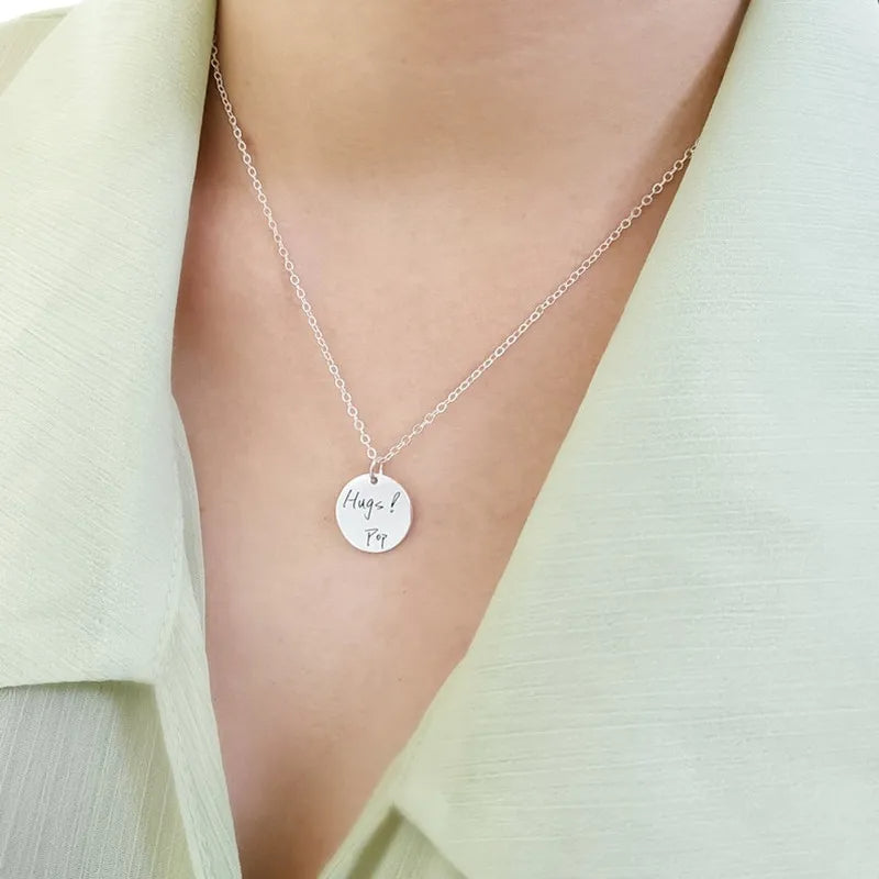 Custom Engraved Name Necklace