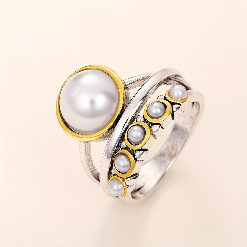 Asymmetric Multi-Band Pearl Ring