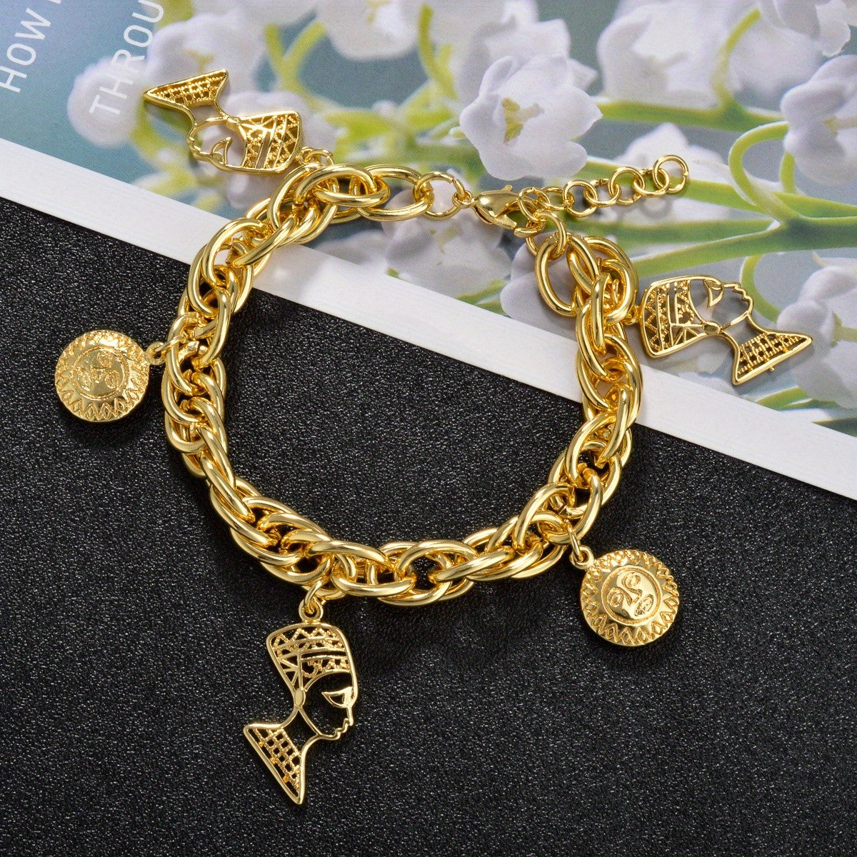 Egyptian Charm Bracelet