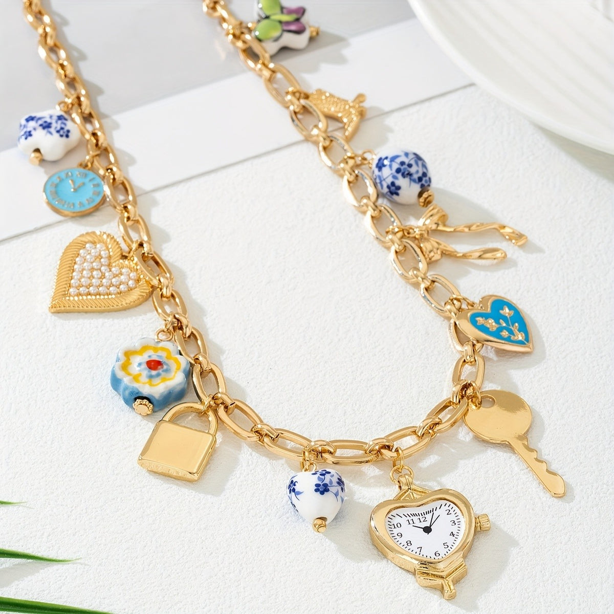 KC Ceramic Charm Necklace