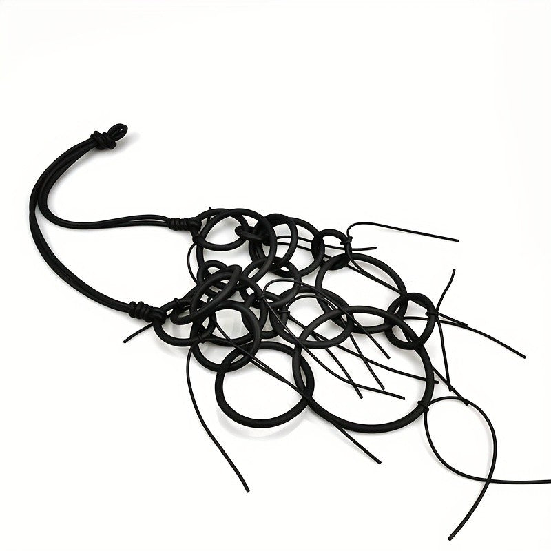 Gothic Interlocking Loop Necklace
